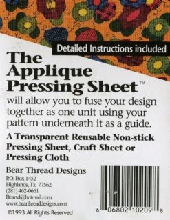 The Applique Pressing Sheet, 18" X 20" -Sewing Supplies Store applique pressing sheet 18 x 20 sewing accessories notions 879418
