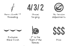 Baby Lock Acclaim Serger -Sewing Supplies Store baby lock acclaim serger sewing serger embroidery machines 775484