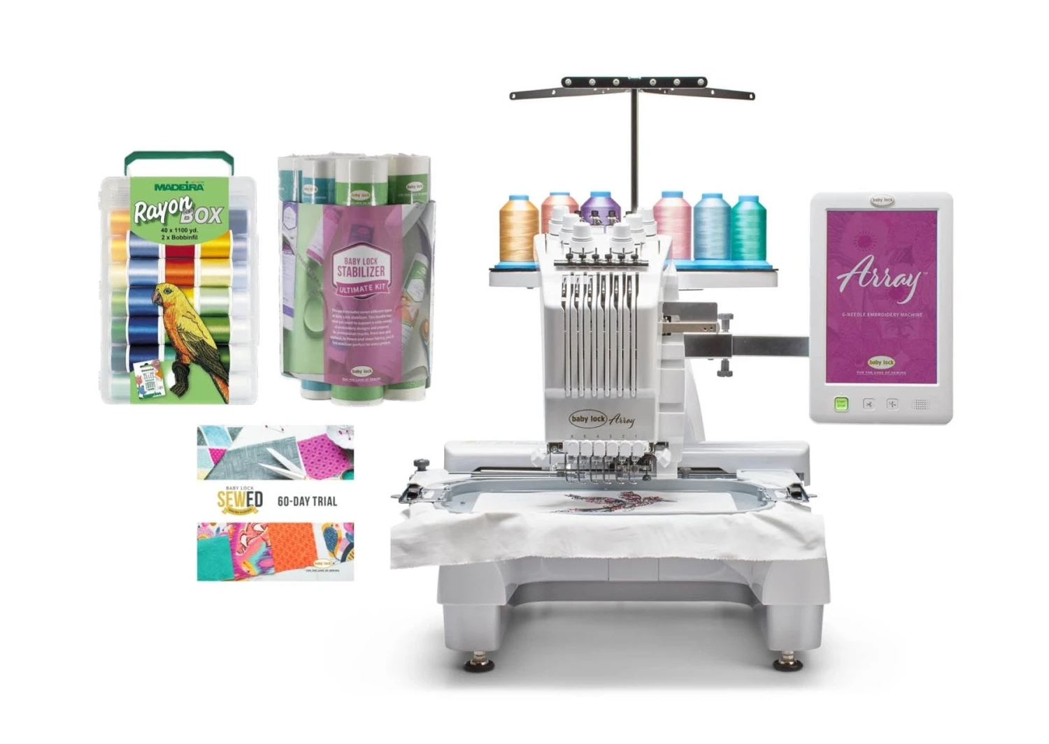 Baby Lock Array 6 Needle Embroidery Machine