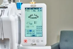 Baby Lock Capella Embroidery Machine -Sewing Supplies Store baby lock capella embroidery machine sewing serger embroidery machines 609234