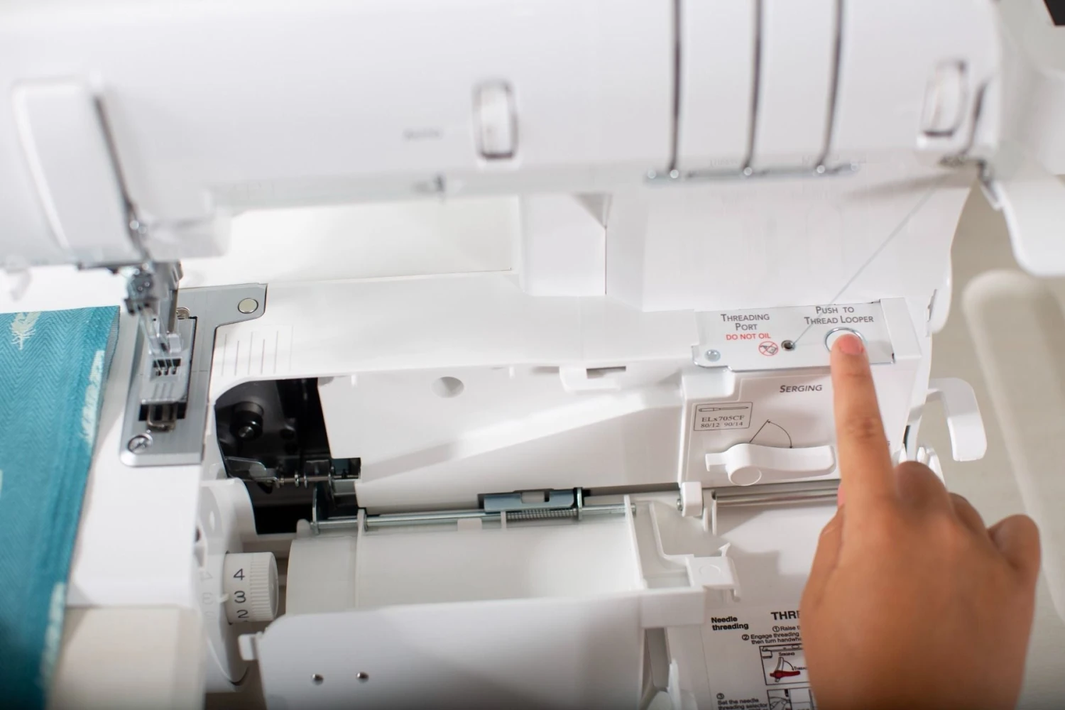 Baby Lock Euphoria Coverlock Machine 13 Baby Lock Euphoria Coverlock Machine - Image 11