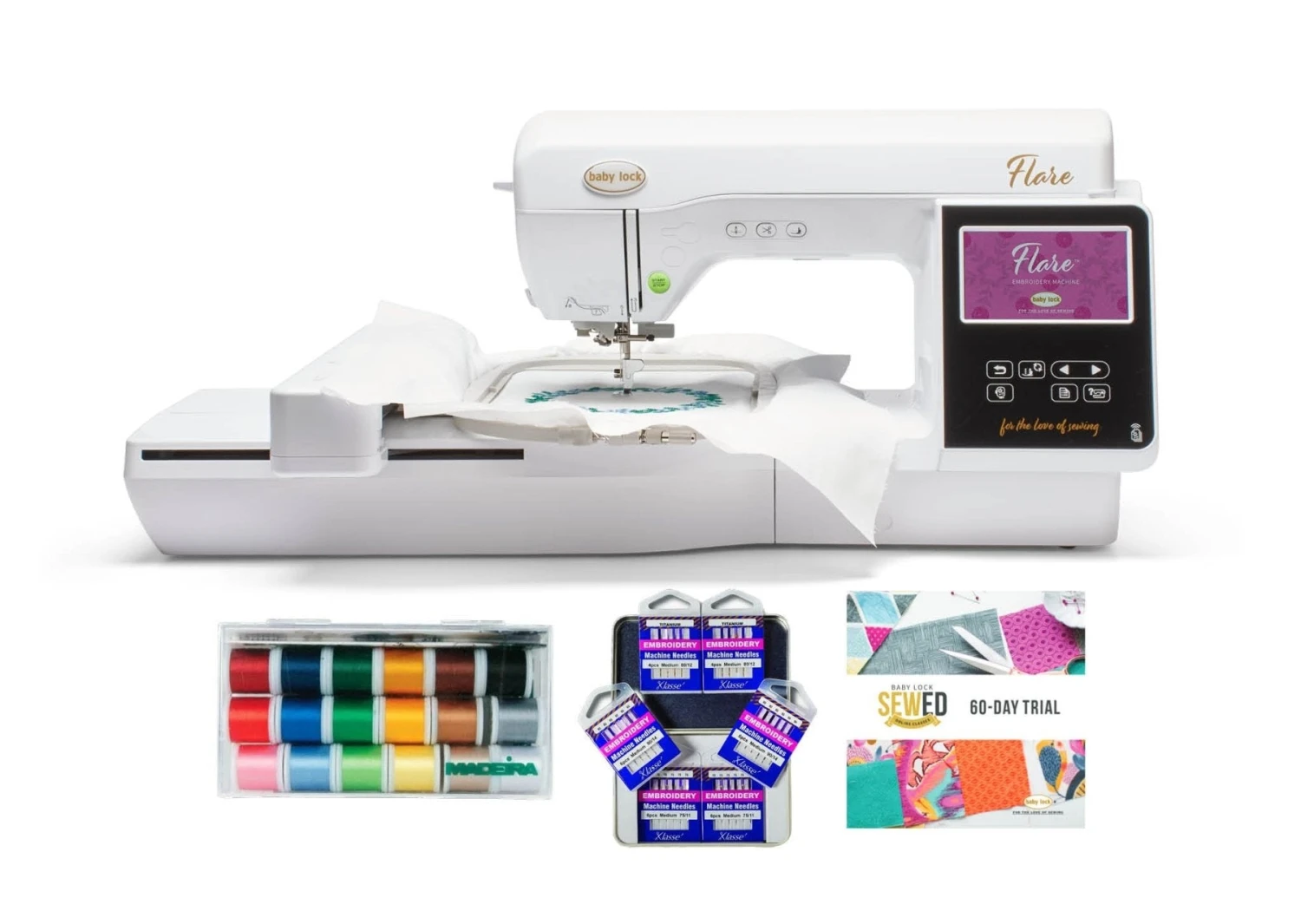 Baby Lock Flare Dedicated Embroidery Machine 3 Baby Lock Flare Dedicated Embroidery Machine