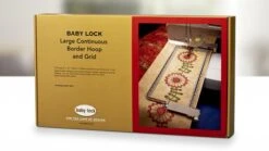 Baby Lock Large Continuous Embroidery Hoop And Grid (4" X 12")