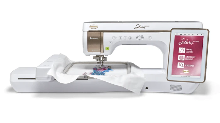 Baby Lock Solaris Vision Sewing, Quilting & Embroidery Machine - With FREE Online Classes & Inspirational Guide (BA-LOK60D + STWB-BLSA) 5 Baby Lock Solaris Vision Sewing, Quilting & Embroidery Machine - With FREE Online Classes & Inspirational Guide (BA-LOK60D + STWB-BLSA) - Image 3