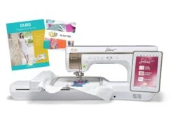 Baby Lock Solaris Vision Sewing, Quilting & Embroidery Machine - With FREE Online Classes & Inspirational Guide (BA-LOK60D + STWB-BLSA)