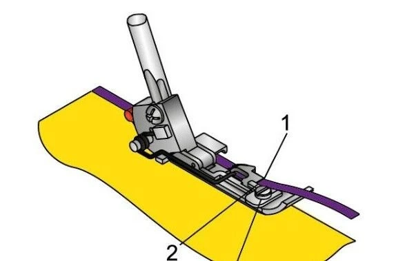 Bernette Ribbon-couching Foot B44/b48 4 Bernette Ribbon-couching Foot B44/b48 - Image 2