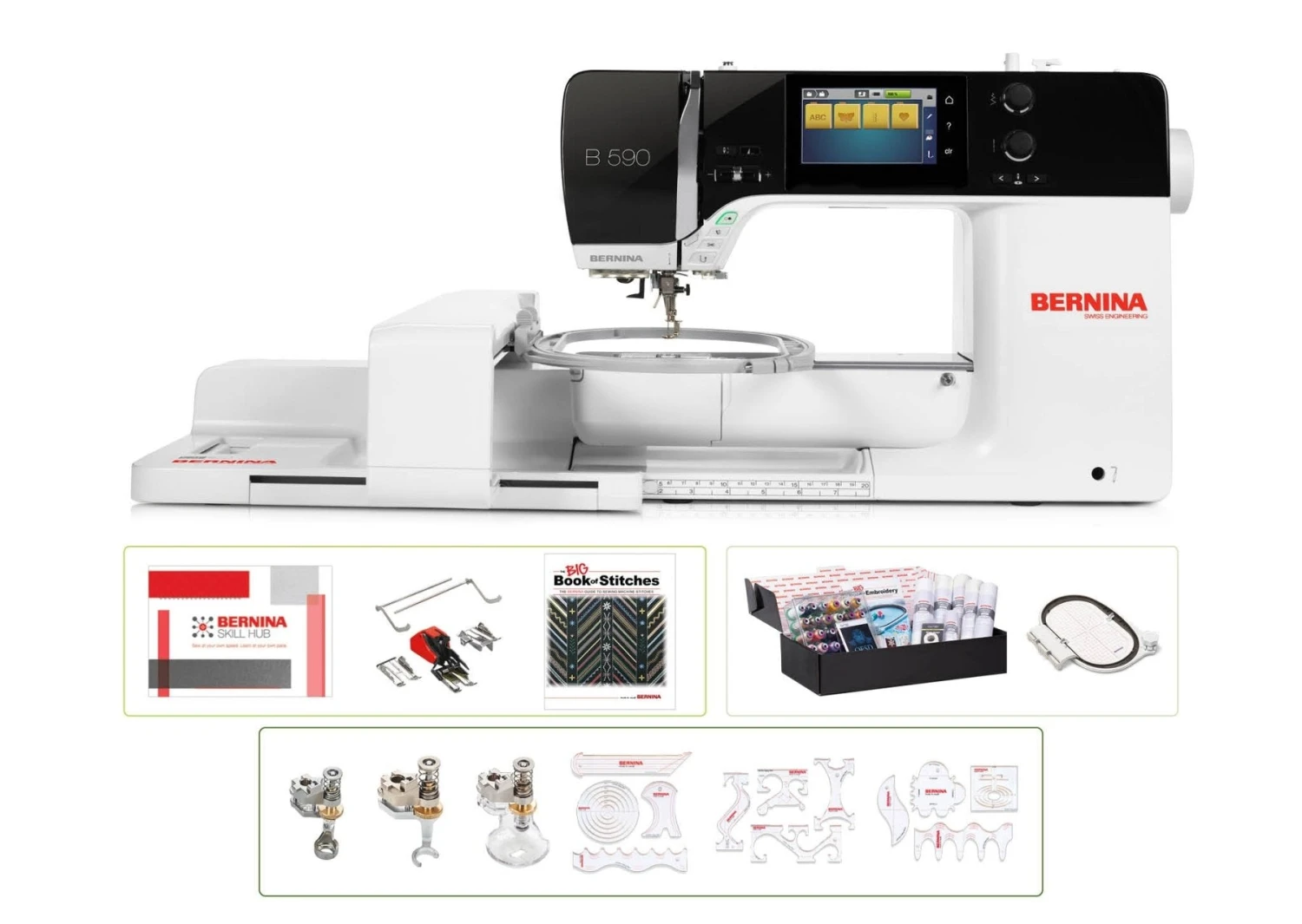 Bernina 590E Sewing, Quilting & Embroidery Machine 3 Bernina 590E Sewing, Quilting & Embroidery Machine