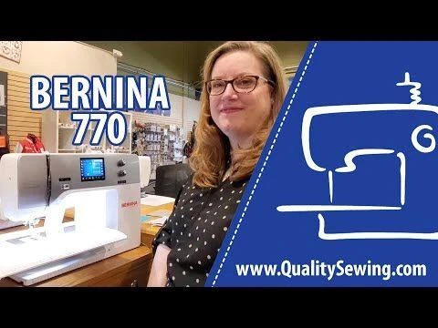 Bernina 770QE Sewing & Embroidery Machine - Pre-Owned 12 Bernina 770QE Sewing & Embroidery Machine - Pre-Owned - Image 10