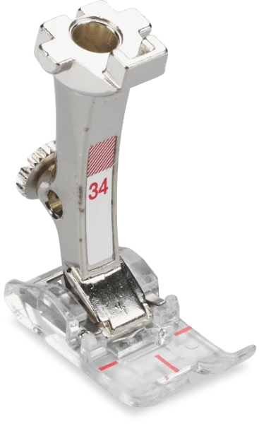 Bernina Reverse Pattern Foot With Clear Sole #34 3 Bernina Reverse Pattern Foot With Clear Sole #34