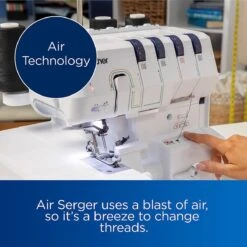 Brother AIR1800 Air Threading Serger -Sewing Supplies Store brother air1800 air threading serger sewing serger embroidery machines 468485