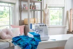 Brother Airflow 3000 Air Threading Serger -Sewing Supplies Store brother airflow 3000 air threading serger sewing serger embroidery machines 201574