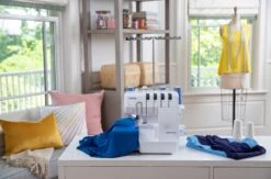 Brother Airflow 3000 Air Threading Serger -Sewing Supplies Store brother airflow 3000 air threading serger sewing serger embroidery machines 684152