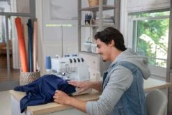 Brother Airflow 3000 Air Threading Serger -Sewing Supplies Store brother airflow 3000 air threading serger sewing serger embroidery machines 869563