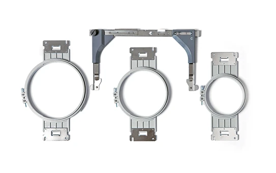 Brother Round Embroidery Frame And Driver Set - PR1000 Multi-needle Series, 4", 5", 6" 3 Brother Round Embroidery Frame And Driver Set - PR1000 Multi-needle Series, 4", 5", 6"
