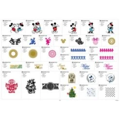 Brother ScanNCut Disney Vinyl Auto Blade Kit -Sewing Supplies Store brother scanncut disney vinyl auto blade kit sewing accessories notions 627919
