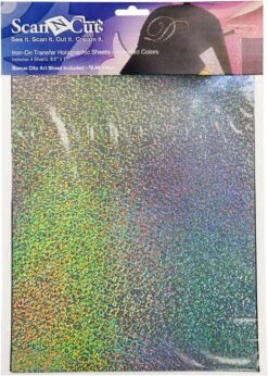 Brother ScanNCut Iron-on Transfer Sheets- Holographic