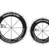 Creative Grids Quilt Ruler Circles, Set Of 5 -Sewing Supplies Store creative grids quilt ruler circles set of 5 sewing accessories notions 5688841
