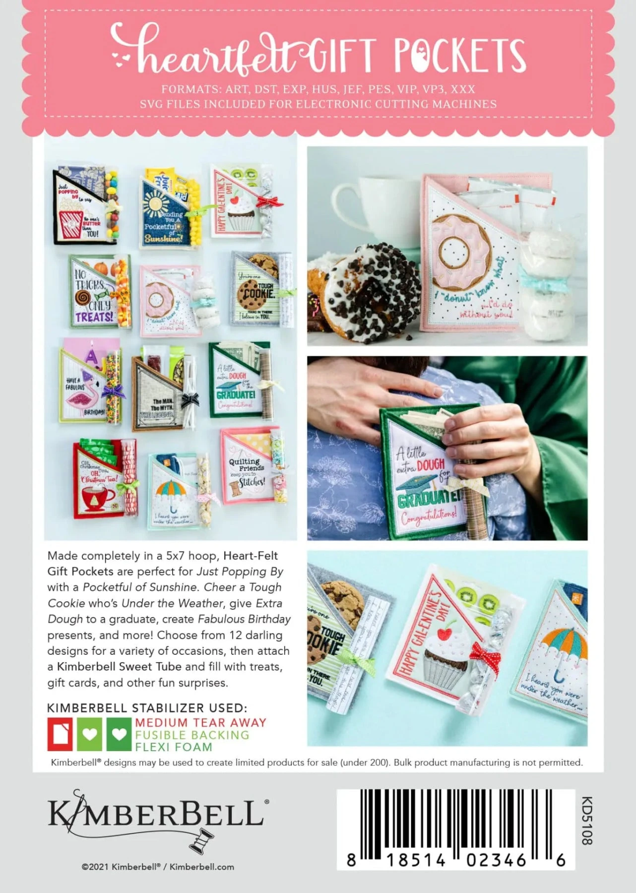 Disk KB Heart-Felt Gift Pockets 4 Disk KB Heart-Felt Gift Pockets - Image 2