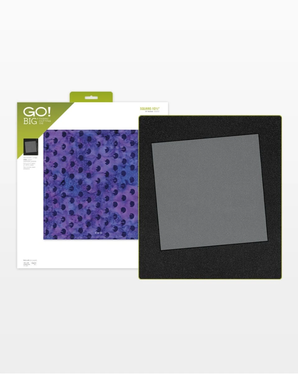 GO! Big Square 10 1/2" (10" Finished) Die 3 GO! Big Square 10 1/2" (10" Finished) Die