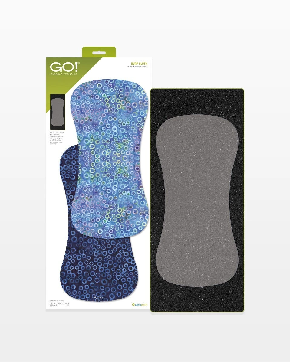 GO! Burp Cloth Die 3 GO! Burp Cloth Die