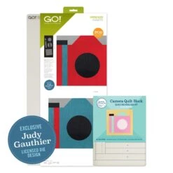 GO! Camera Block-8" Finished By Judy Gauthier Project Bundle