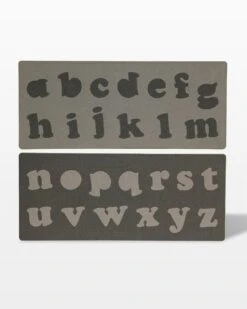 GO! Carefree Alphabet Lowercase Set (2-Die Set) -Sewing Supplies Store go carefree alphabet lowercase set 2 die set sewing accessories notions 4663350