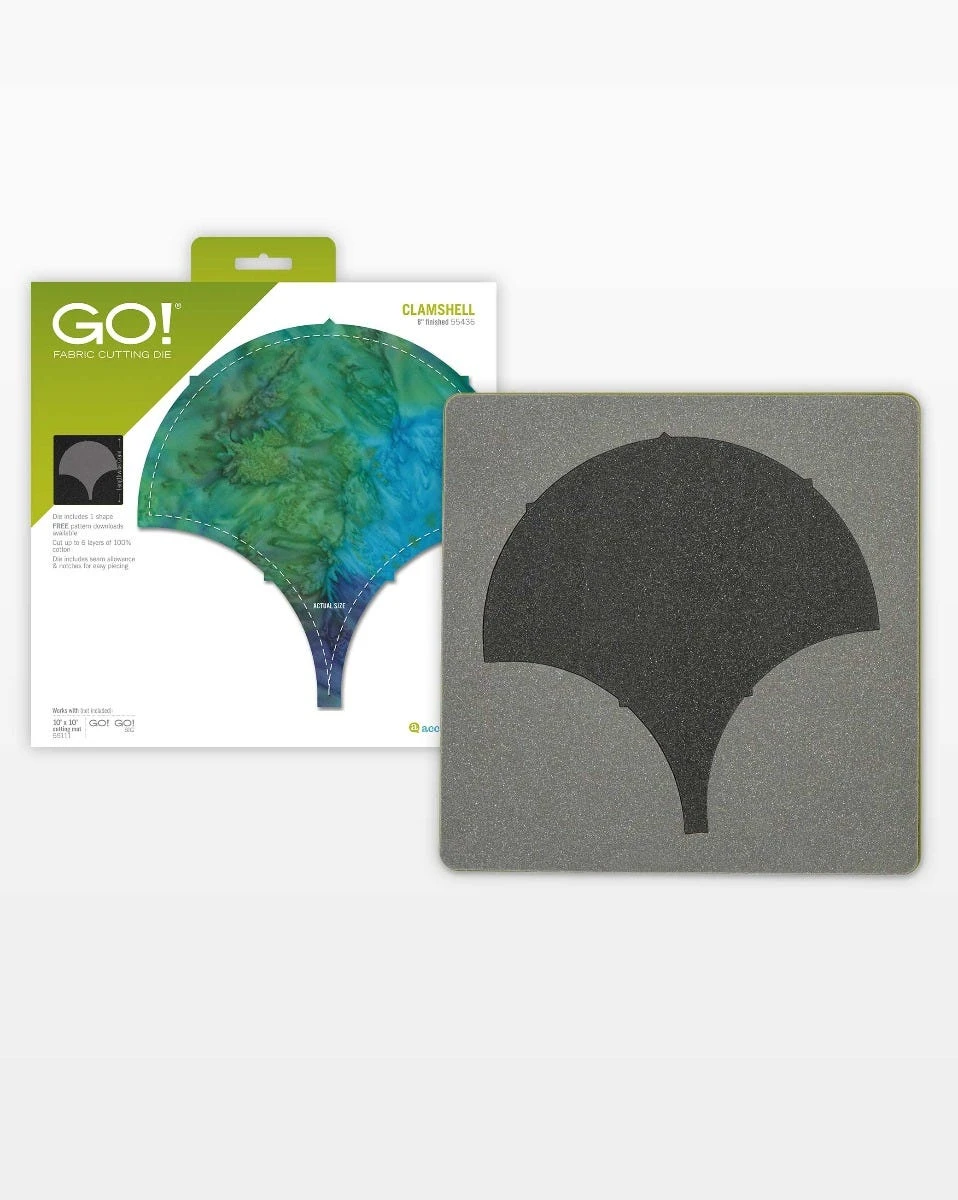 GO! Clamshell-8" Finished Die 3 GO! Clamshell-8" Finished Die