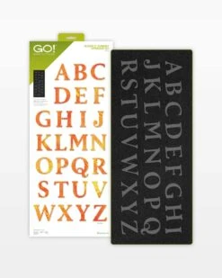 GO! Classic 2" Alphabet, Numbers & Symbols Die Bundle -Sewing Supplies Store go classic 2 alphabet numbers symbols die bundle sewing accessories notions 8888961