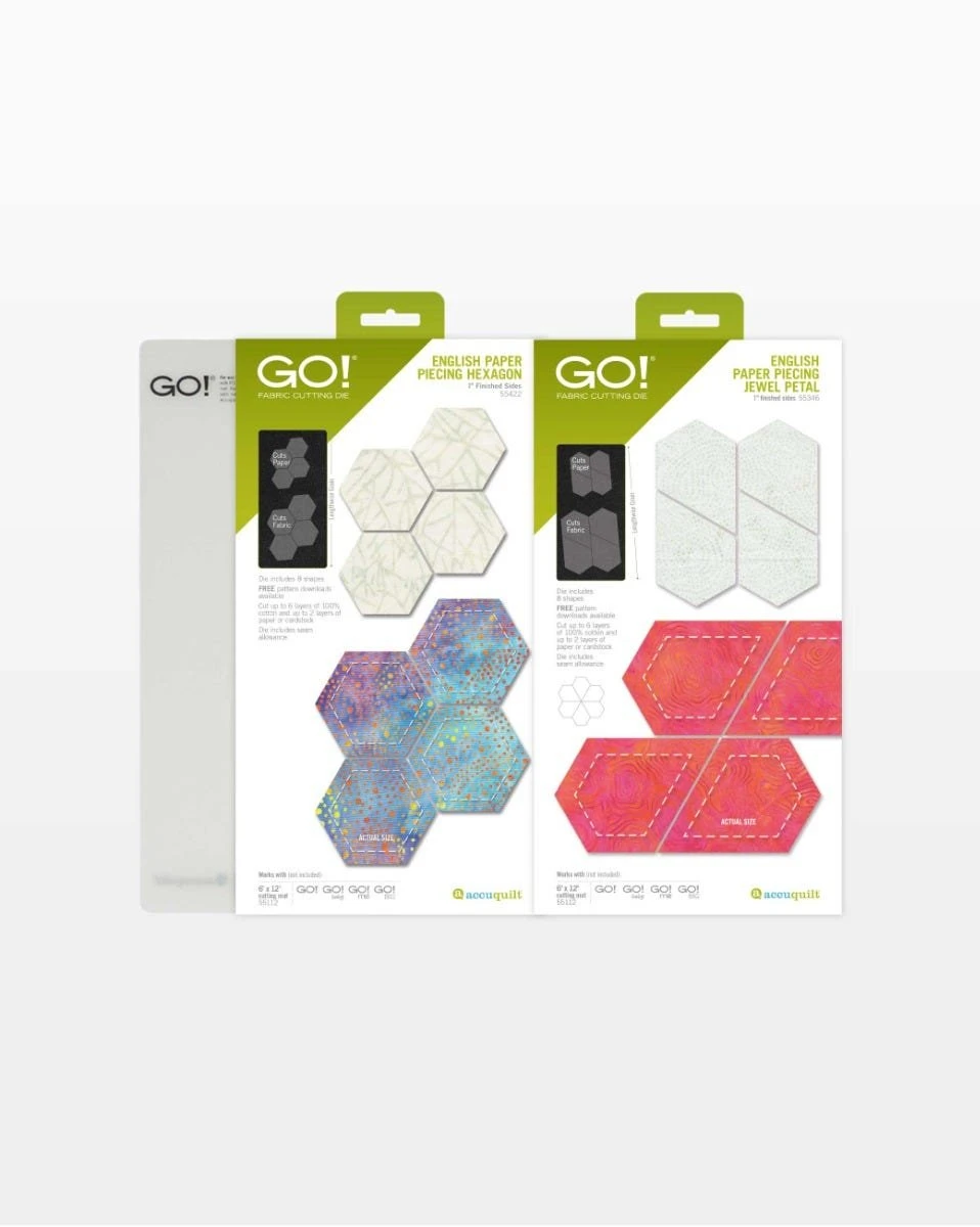 GO! English Paper Piecing Die Bundle 3 GO! English Paper Piecing Die Bundle