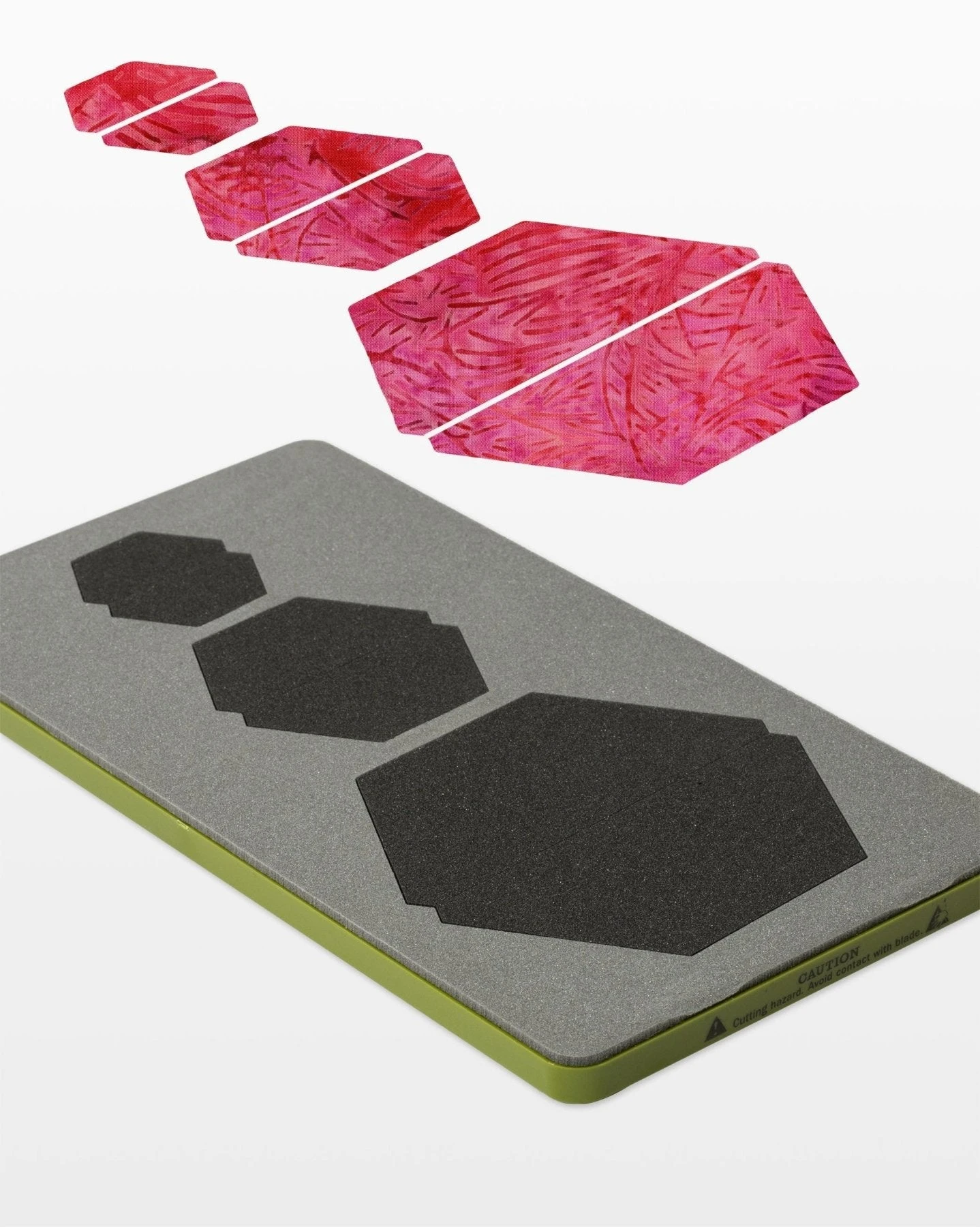 GO! Half Hexagon-1", 1 1/2", 2 1/2" Sides Die 4 GO! Half Hexagon-1", 1 1/2", 2 1/2" Sides Die - Image 2