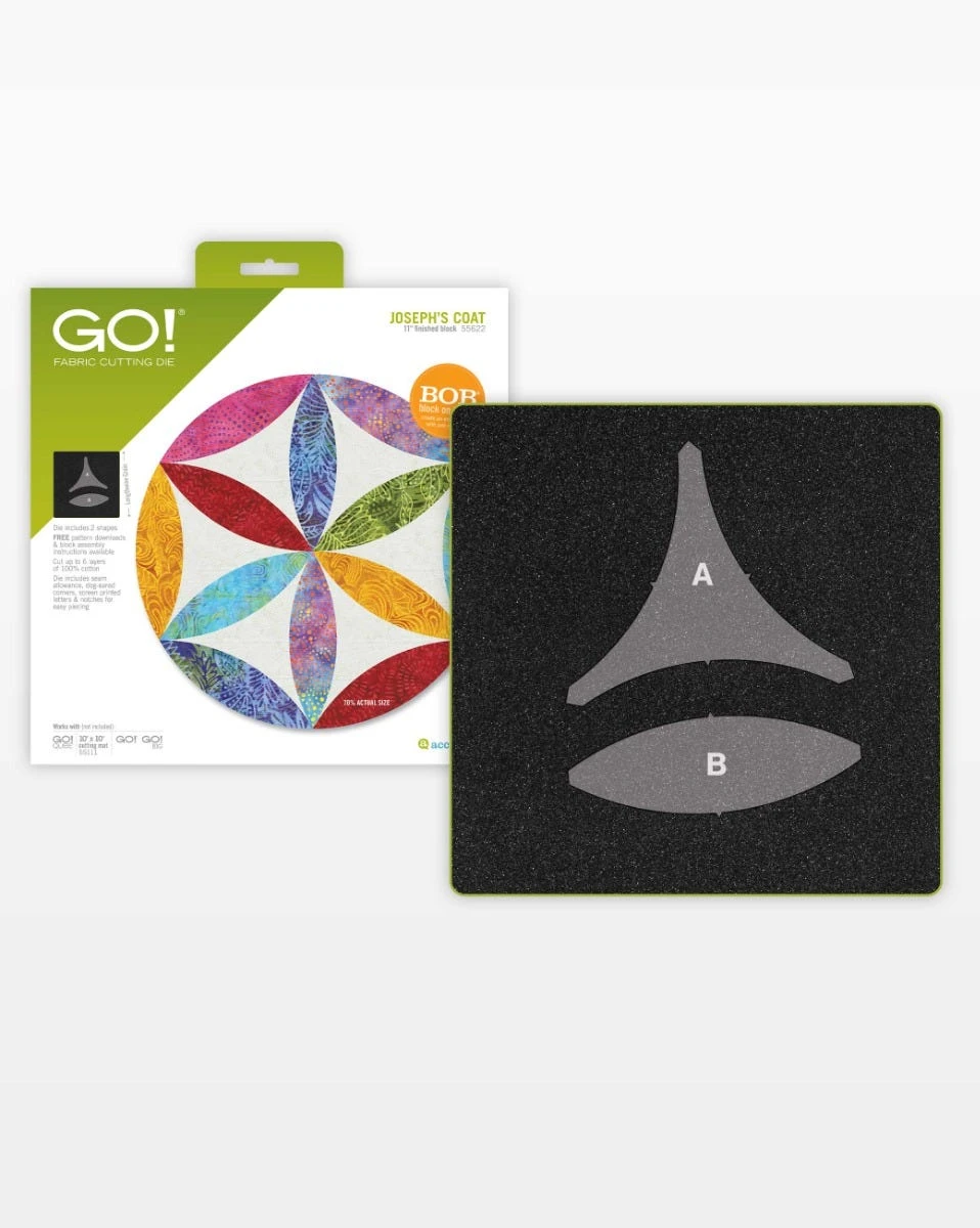 GO! Joseph’s Coat-11" Finished Die 3 GO! Joseph’s Coat-11" Finished Die