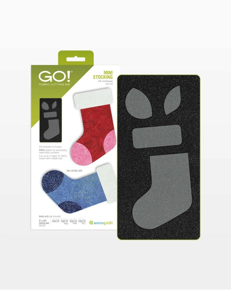 GO! Mini Stocking & Mitten Die Bundle 4 GO! Mini Stocking & Mitten Die Bundle - Image 2
