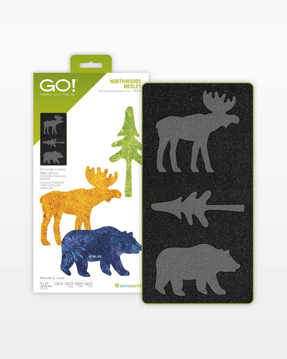 GO! Northwoods Medley Die 3 GO! Northwoods Medley Die