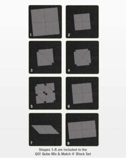 GO! Qube Mix & Match 4" Block -Sewing Supplies Store go qube mix match 4 block sewing accessories notions 5837224