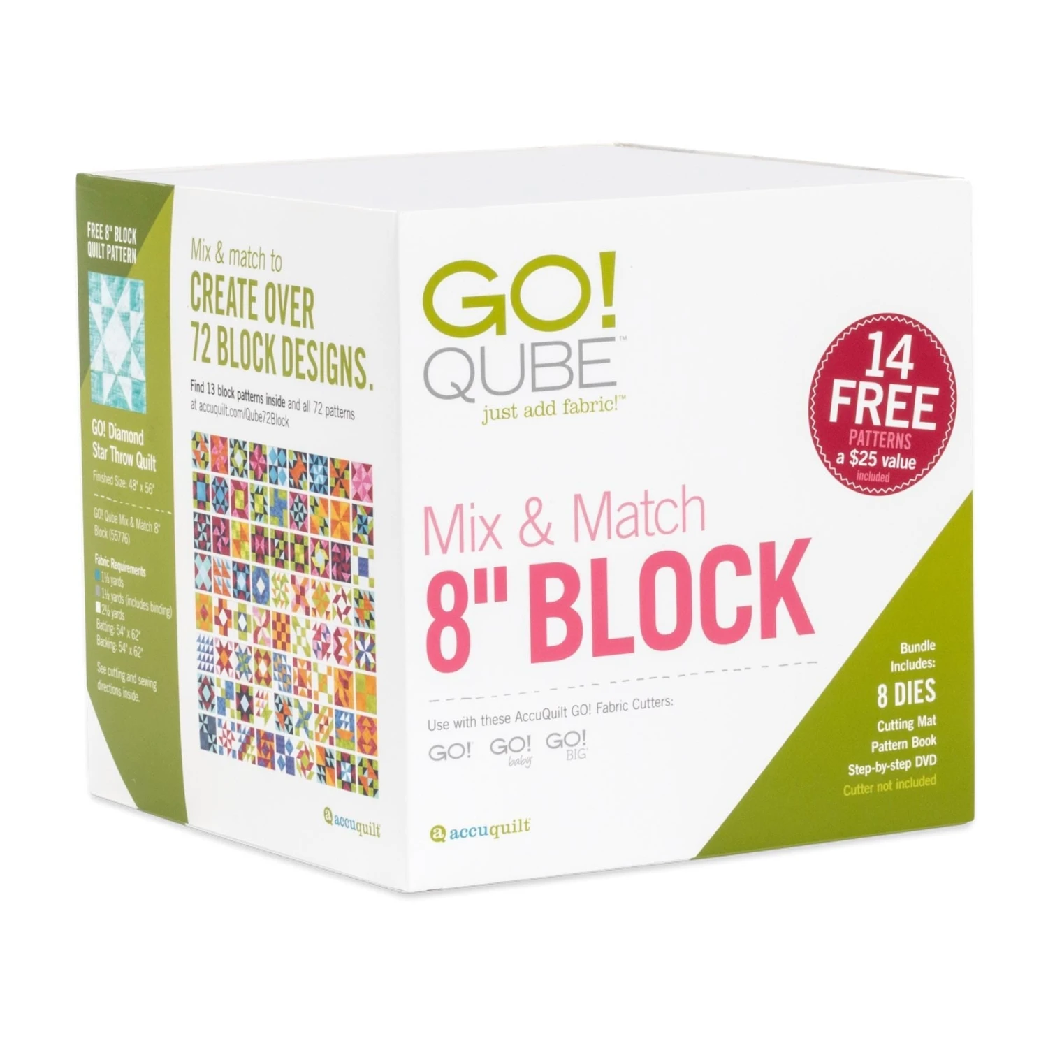 GO! Qube Mix & Match 8" Block 3 GO! Qube Mix & Match 8" Block
