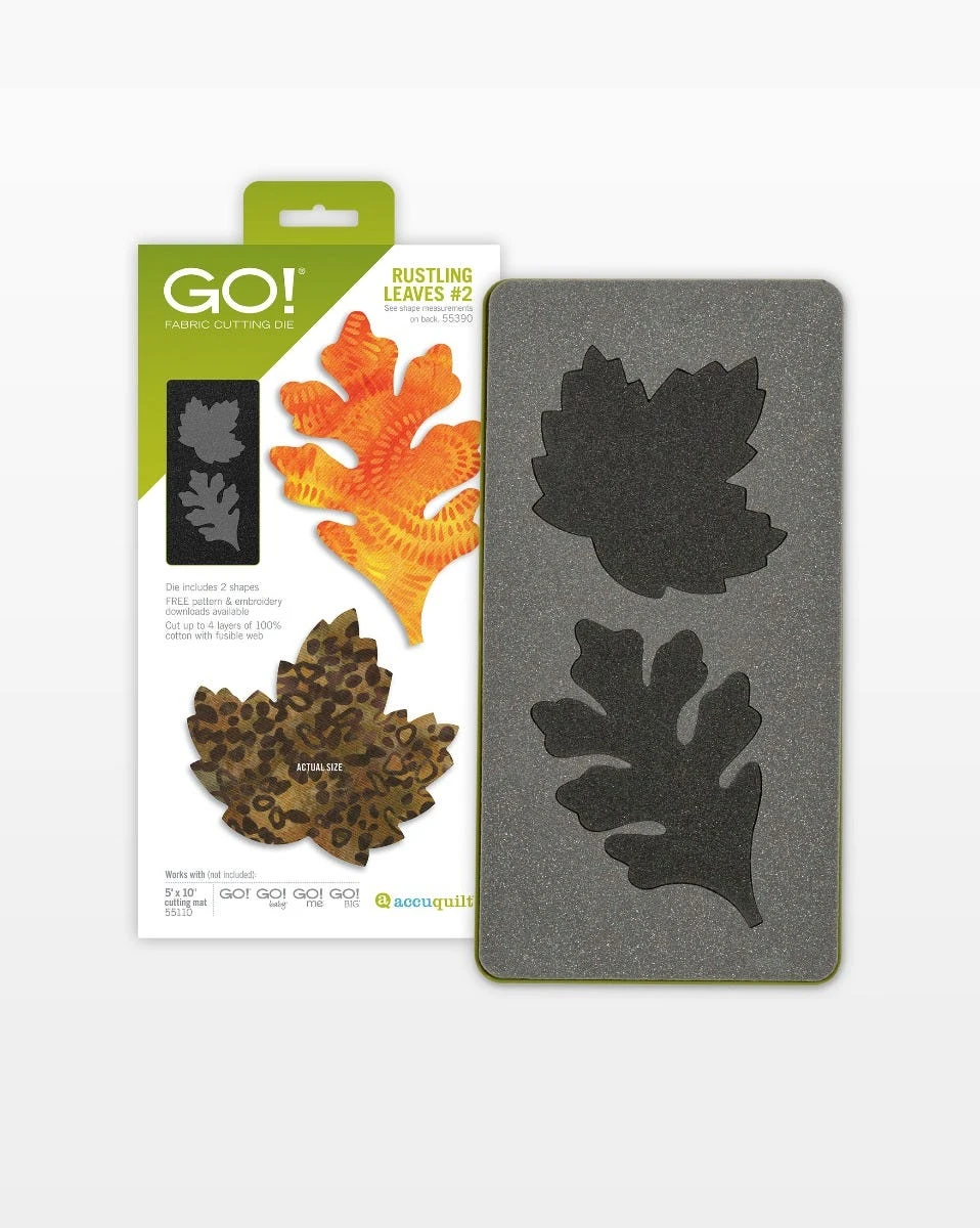 GO! Rustling Leaves #2- Maple And Oak (Large) Die 3 GO! Rustling Leaves #2- Maple And Oak (Large) Die