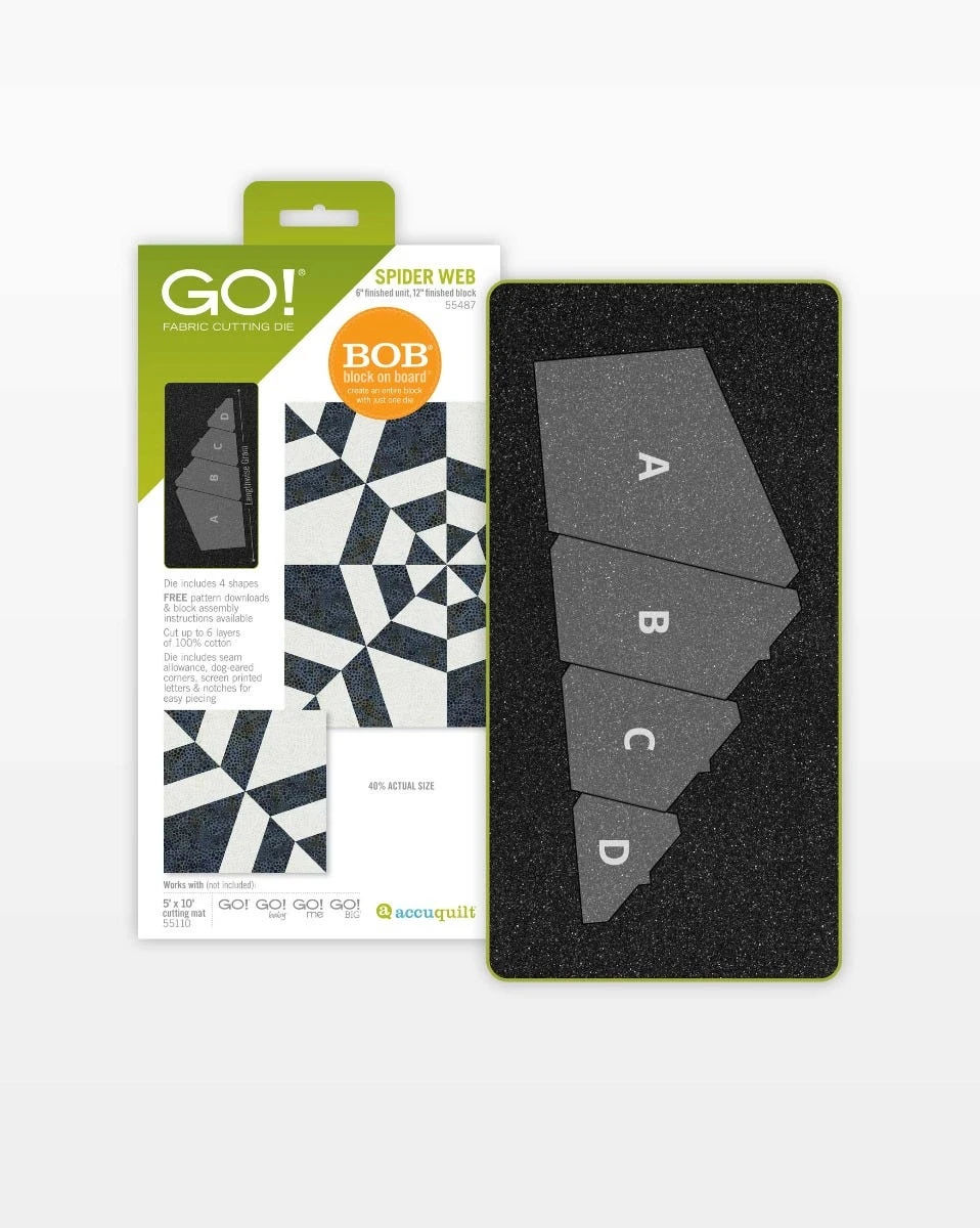 GO! Spider Web-6" Finished Die 3 GO! Spider Web-6" Finished Die