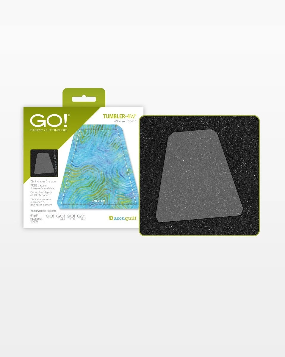 GO! Tumbler-4 1/2" (4" Finished) Die 3 GO! Tumbler-4 1/2" (4" Finished) Die