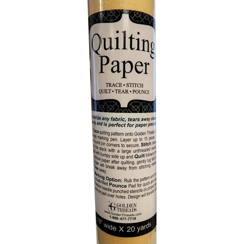 Golden Threads Quilting Paper 18in X 20yds 3 Golden Threads Quilting Paper 18in X 20yds