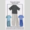 Great Lines Top & Pants Pattern 1 Great Lines Top & Pants Pattern -Sewing Supplies Store great lines top pants pattern sewing accessories notions 6174484