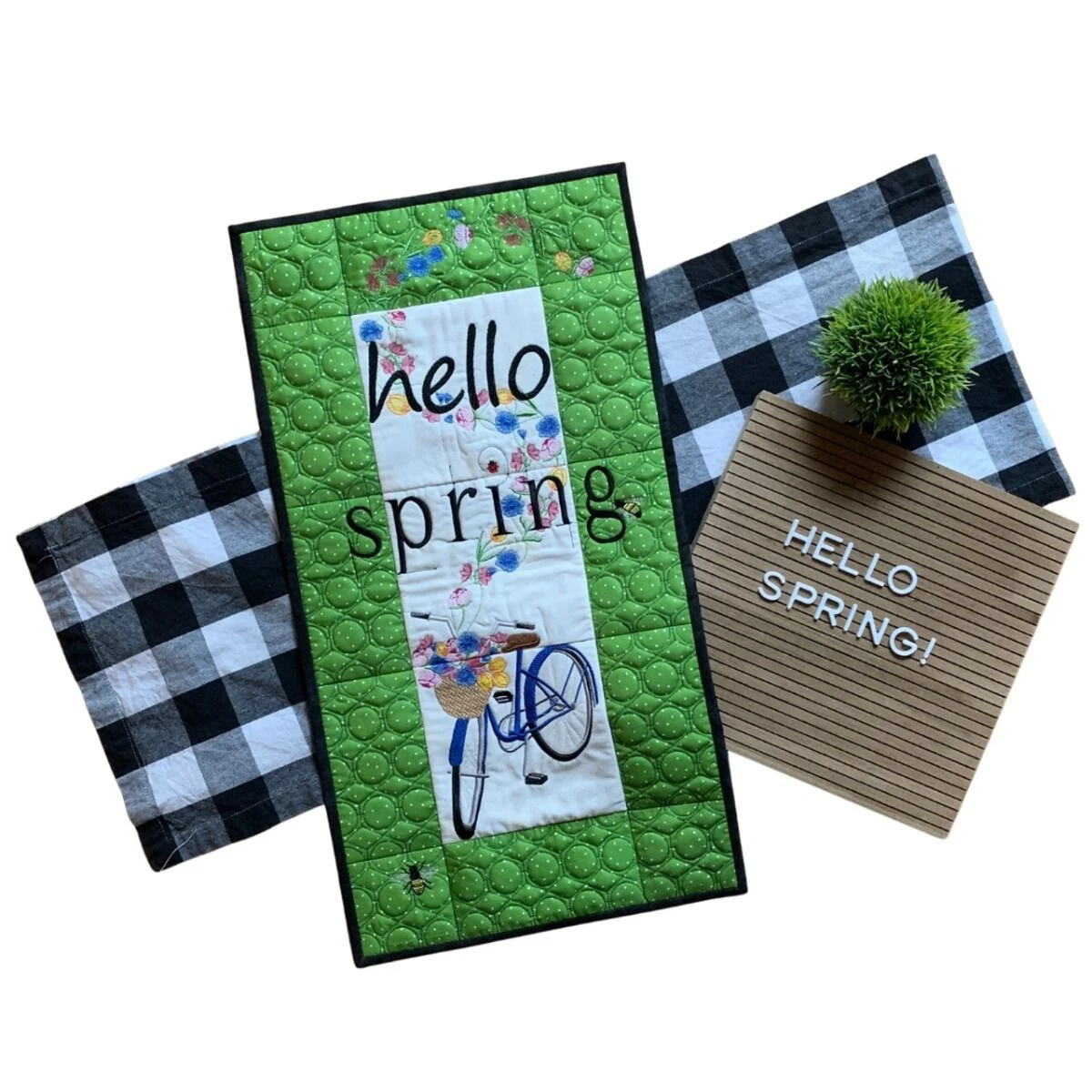 HoopSisters Hello Spring Design - USB 3 HoopSisters Hello Spring Design - USB