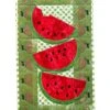 HoopSisters Watermelon Wall Hanging Design - CD -Sewing Supplies Store hoopsisters watermelon wall hanging design cd sewing accessories notions 714454