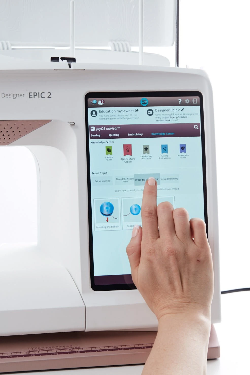 Husqvarna Viking Designer Epic 2 Sewing, Quilting & Embroidery Machine 12 Husqvarna Viking Designer Epic 2 Sewing, Quilting & Embroidery Machine - Image 10