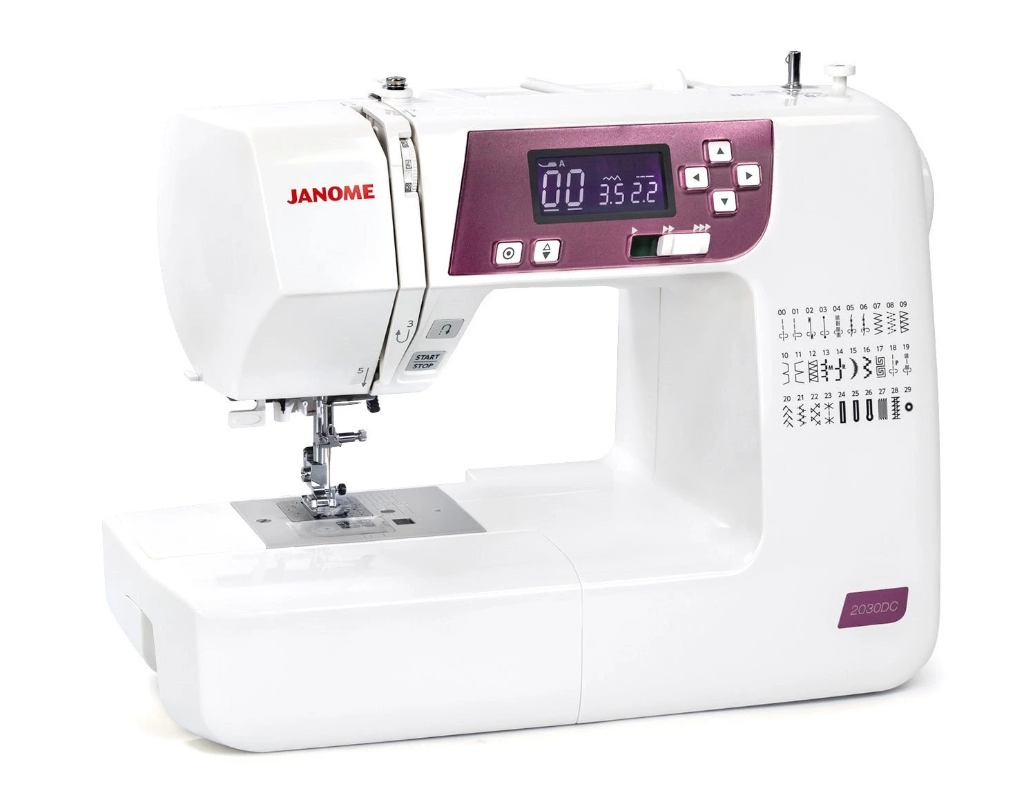 Janome 2030DC-G Computerized Sewing Machine 4 Janome 2030DC-G Computerized Sewing Machine - Image 2