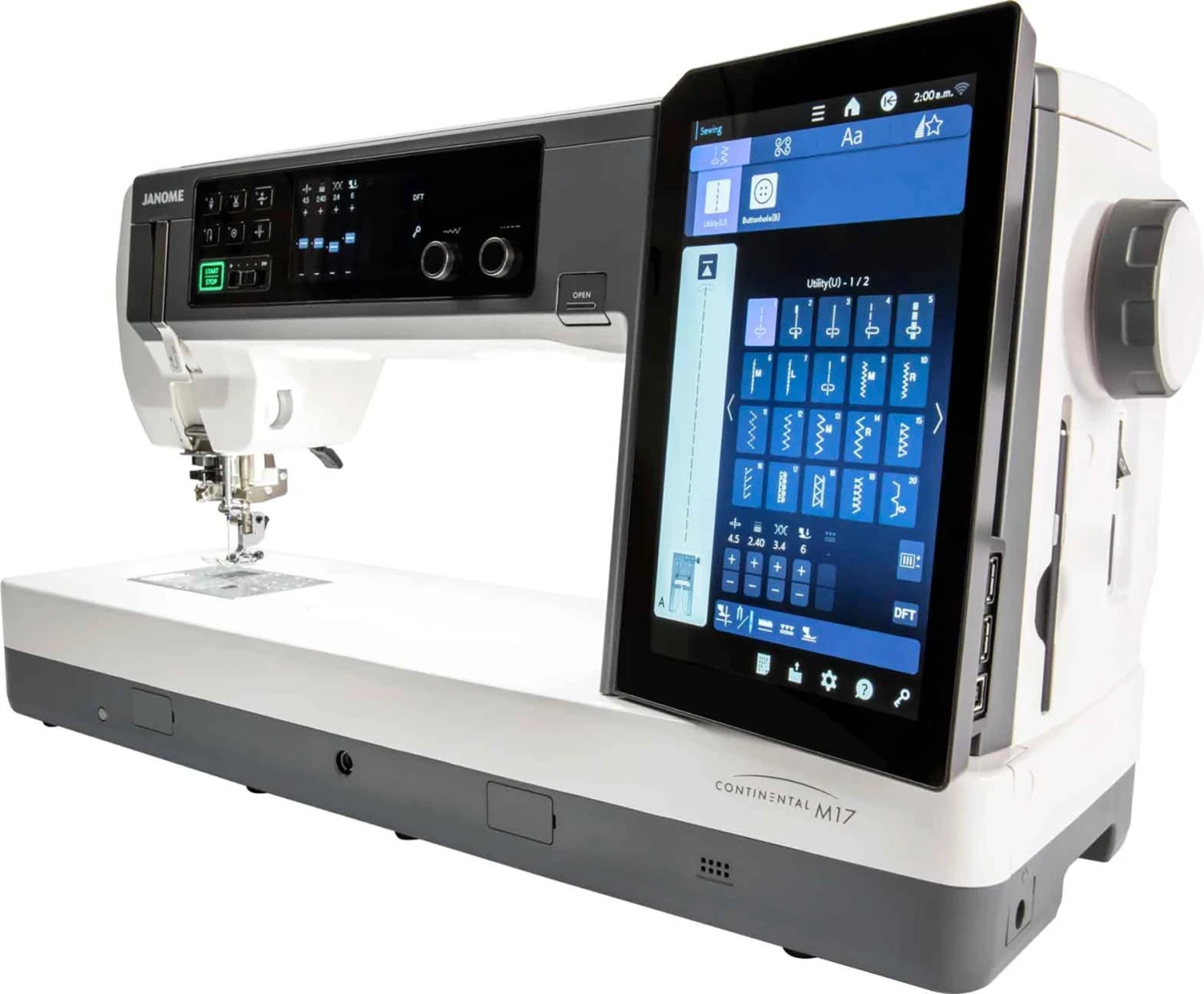 Janome Continental M17 Professional Machine - Pre-Owned 14 Janome Continental M17 Professional Machine - Pre-Owned - Image 12