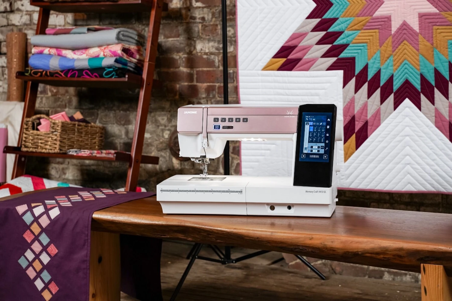 Janome Horizon Memory Craft 9410 QC Sewing & Quilting Machine 9 Janome Horizon Memory Craft 9410 QC Sewing & Quilting Machine - Image 7