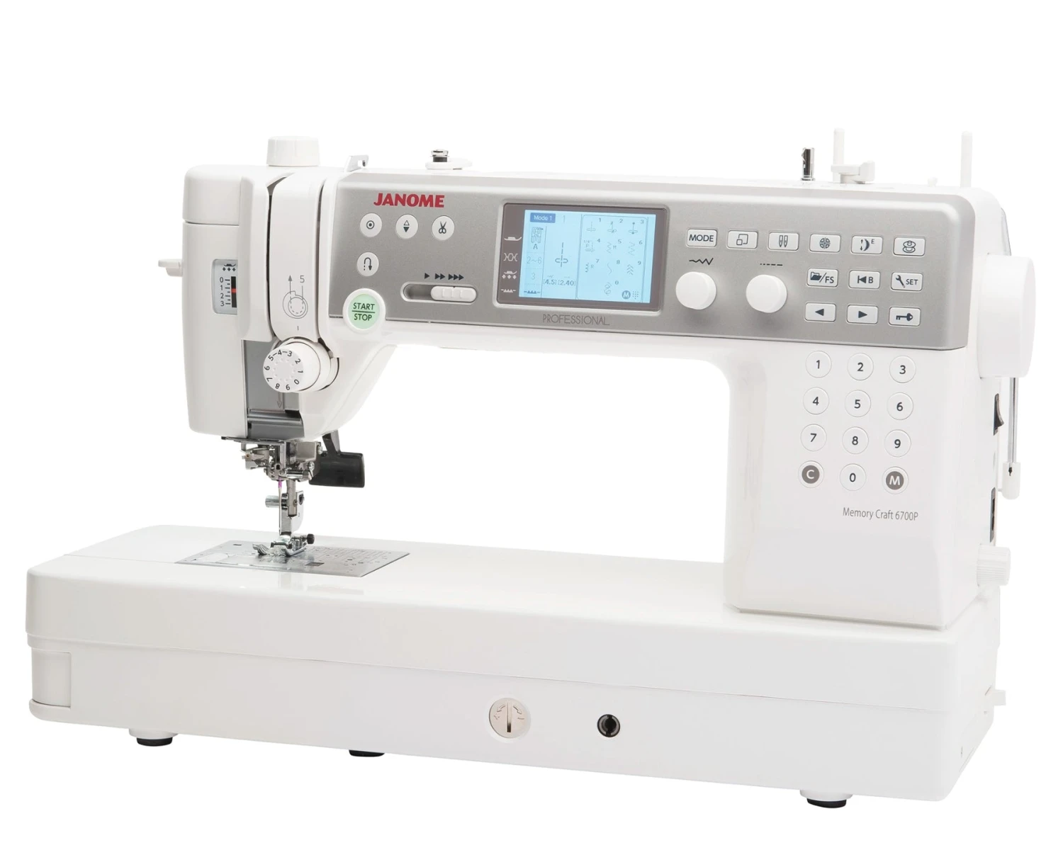 Janome Memory Craft 6700P Sewing And Quilting Machine 4 Janome Memory Craft 6700P Sewing And Quilting Machine - Image 2