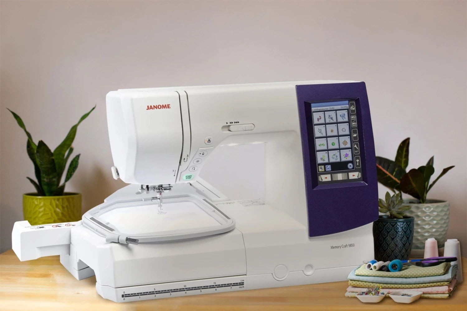 Janome Memory Craft 9850 Sewing, Embroidery, And Quilting Machine 11 Janome Memory Craft 9850 Sewing, Embroidery, And Quilting Machine - Image 9