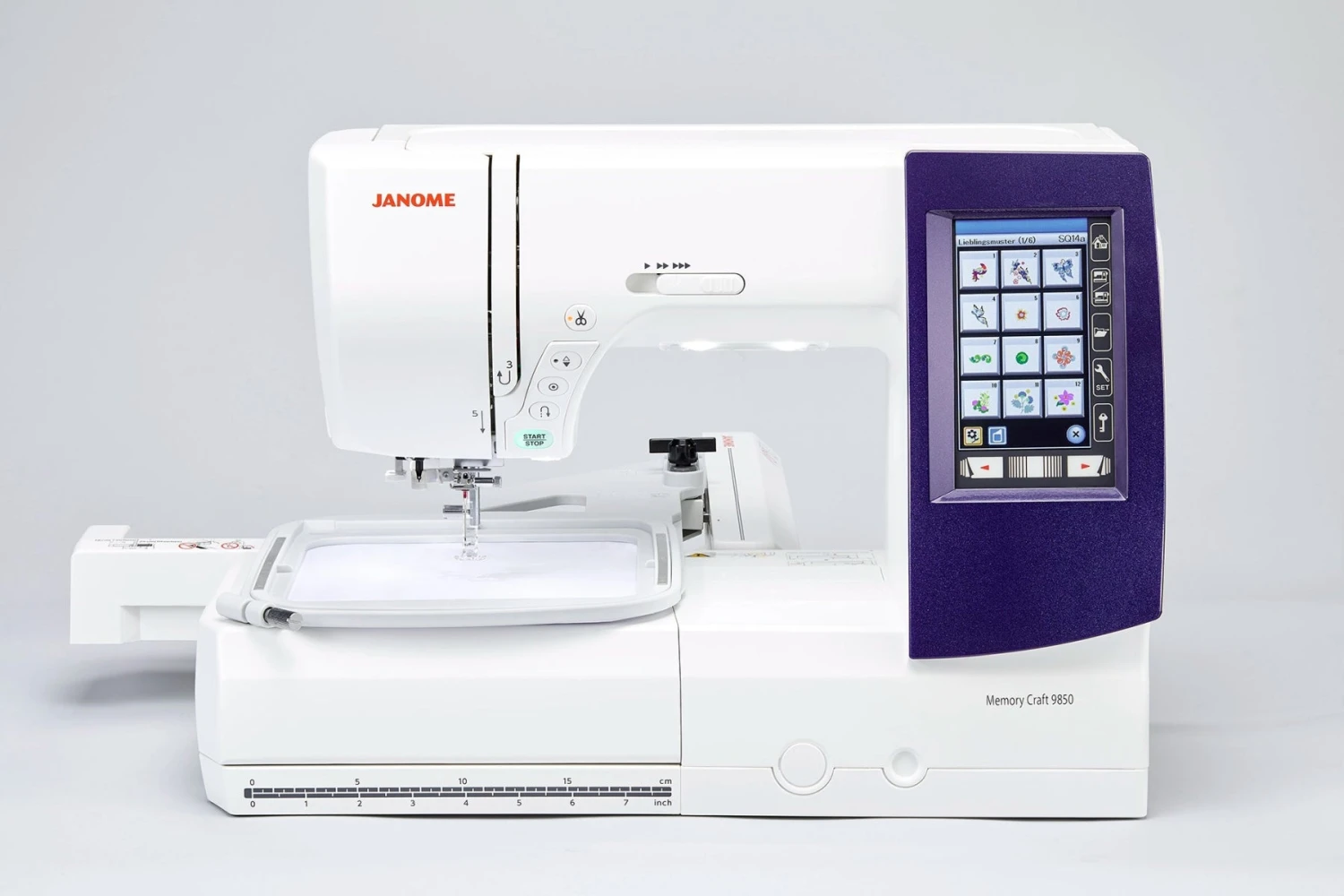 Janome Memory Craft 9850 Sewing, Embroidery, And Quilting Machine 6 Janome Memory Craft 9850 Sewing, Embroidery, And Quilting Machine - Image 4