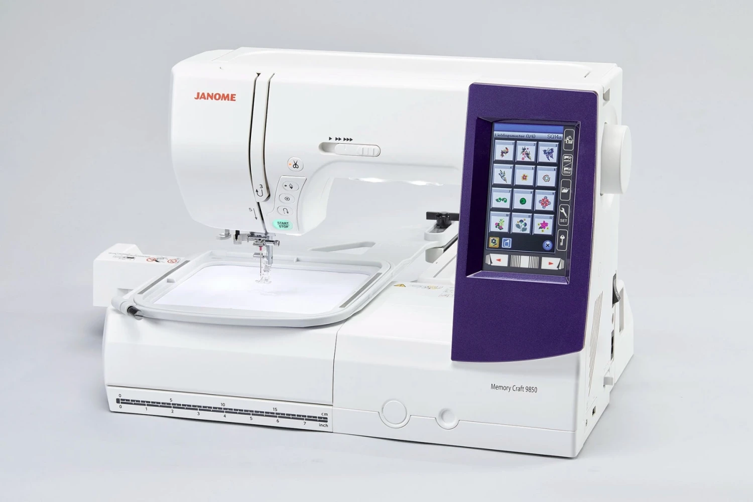 Janome Memory Craft 9850 Sewing, Embroidery, And Quilting Machine 7 Janome Memory Craft 9850 Sewing, Embroidery, And Quilting Machine - Image 5